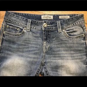 BKE Daytrip Virgo 31L Bootcut Jeans Embellished